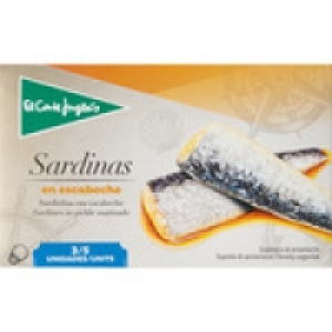 EL CORTE INGLES sardinas en escabeche 3-5 piezas lata 87 g n 0.99 €