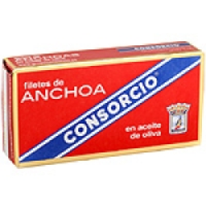 CONSORCIO filetes de anchoa en aceite de oliva lata 29 g net 2.30 €