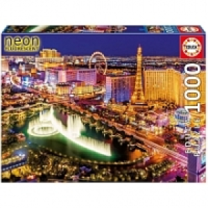Educa Borrás - Puzzle 1000 Piezas Las Vegas Neón 19.99 €