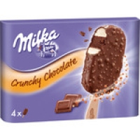 Hipercor  MILKA bombon helado con crujiente chocolate 4 unidades estuc