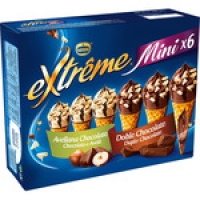 Hipercor  NESTLE EXTREME Extreme mini conos de helado de avellana y ch