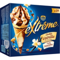 Hipercor  NESTLE EXTREME cono de helado doble vainilla 4 unidades estu