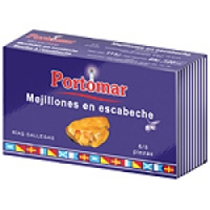 PORTOMAR SERIE NAUTICA mejillones en escabeche de las rías g 5.10 €