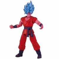 Toysrus  Dragon Ball - Saiyan Blue Goku Kaioken - Figura Deluxe Súper