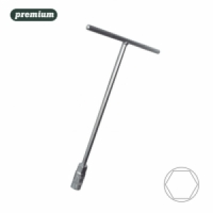 Llave T 31 Cm-17mm Cr V.satinada Lt17