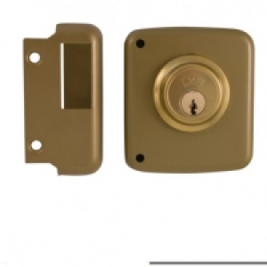 Cerradura Sopreponer Dcha - Jis - 11-12 Dorado - 120