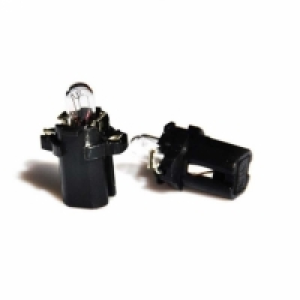 1 Unidad Z55 - Lámpara M-tech B8.3d 12v/1.2w Negra