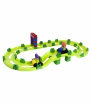 Circuitos Coches De Juguete Miniland Súper Blocks Jumpy 41 P