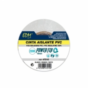 Cinta Aislante 20x19 Blanca Edm