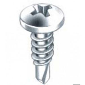 Carrefour  Tornillo Broca Din7504n Zn - Lotu - C/200 - 4,8x13 Mm