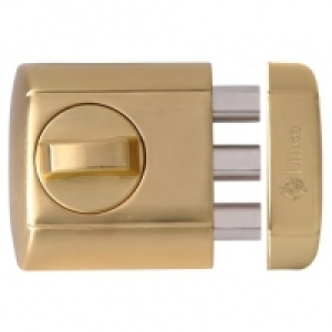 Cerrojo Sobreponer Sin Llave Pomo Laton 75mm - Lince - 4940-