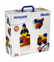 Carrefour  Juguete De Construcción Miniland Blocks - Maletín 300 Pcs