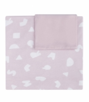 Juego Sábanas Minicuna Baby Clic Letras Rosa