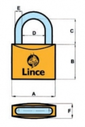 Candado Lince 300-40