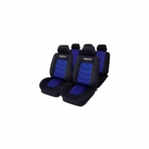 Carrefour  Juego Completo Fundas Asientos Sparco S-line Azul