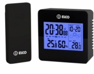 Estacion Meteo Remoto Negro - Elco - Ed-62 E