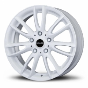 Llantas Jackie White Mak 7.00x17 4x100 Et48 Buje 56.1
