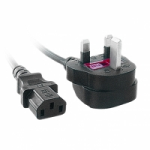 Cable Alimentación C13 (uk) Iggual Igg311141 1,8 M Negro