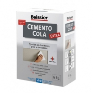 Cemento Cola Extra Gris - Beissier - 769 - 6 Kg