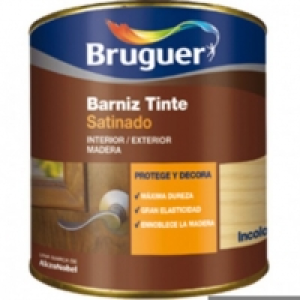 Barniz Tinte Sat Incoloro - Bruguer - 5160553 - 750 Ml