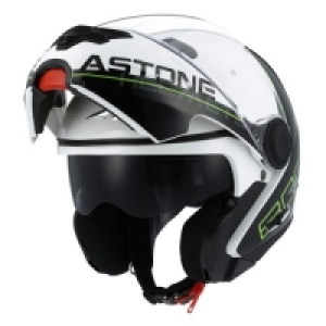 Casco Modular Astone Rt800 Line Green