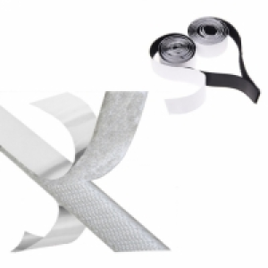 Set Dos Cintas De Cierre Blancas 1mtsx19mm