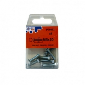 Tornillo Din933 C/exag Zn C/8 - Profer Top - 48501-pt0472 -