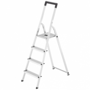 Hailo Escalera L40 4 Peldaños 146 Cm Aluminio 8140-407