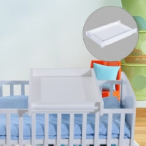Homcom Cambiador Para Bebés Madera Blanco 87x50x10cm