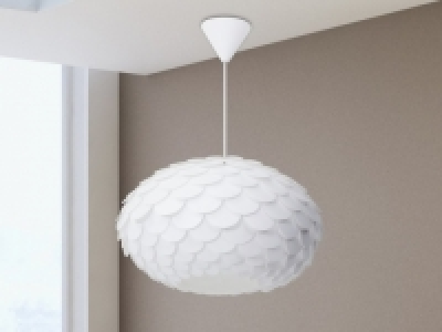 Moderna Lámpara De Techo, Chandelier , Blanco, Erges