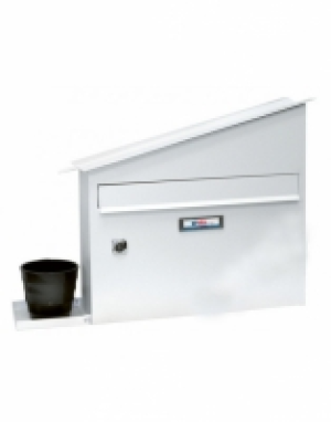 Buzon Exterior Acero Riviera Blanco 335x350x12 - Btv - 12750