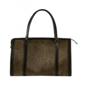 Bolso Piel De Vaca Con Pelo Natural