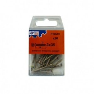 Tirafondo C/plan Pozi Bic C/20 - Profer Top - 48539-pt0510 -