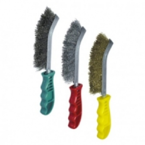 Cepillo Mango Plastico Soldador Juego 3 - Wolfcraft - 2138