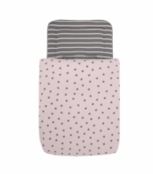 Saco Para Capazo 74x44cm Baby Clic Little Star Rosa