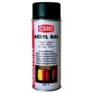 Pintura Aer Acr. Negro Satinad - Crc - Ral 9005 - 400 Ml