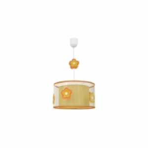 Colgante Infantil Flor Naranja 1xe27 (regx30)