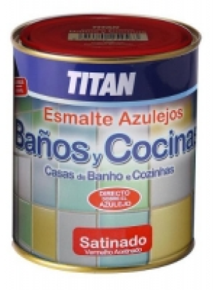 Esmalte Azulejos Ba&ntilde;o Cocina Azul 750 Ml