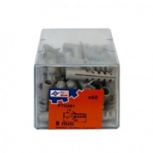 Taco Polietileno C/60 Pzs - Profer Top - 48420-pt0391 - 8 Mm