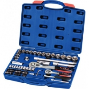 Llave Vaso Juego 72 Piezas + Carraca - Profer Top - Pt1056 -