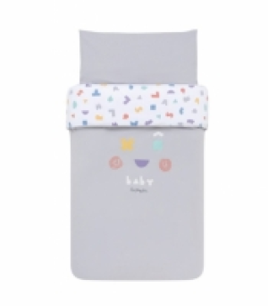 Funda Nórdica Cuna 60x120 Baby Clic Letras Multicolor
