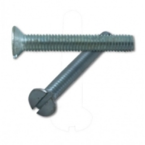 Tornillo Din 963 C/p Zin Mx - Fer - 2710 - 6x20 Mm