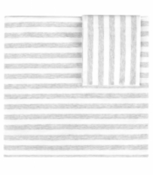 Sabana Minicuna Triptico 50x80cm Baby Clic Town Gris