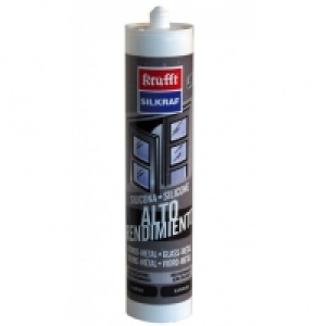Silicona Cartucho Negra - Silkraff - 62613 - 300 Ml
