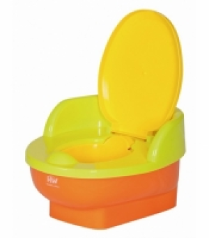 Orinal Infantil Musical Happy Way Pipo Naranja