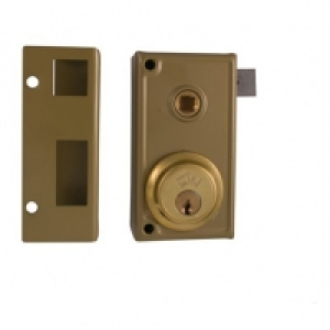 Cerradura Sopreponer Dcha - Jis - 35-7 Dorado - 70