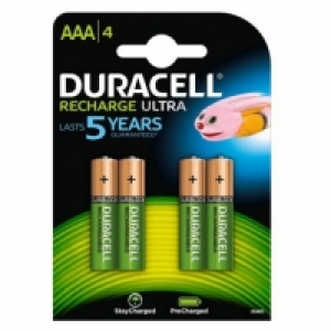 Pack 4 Pilas Recargables Duracell Hr03-a Aaa 850mah