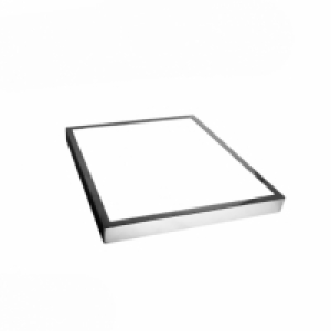 Downlight Led Superficie Cuadrado Cromo Ultra Fino 24w