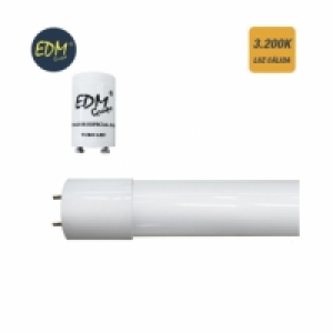 Tubo Led T8 18w Eco 3.200k Luz Calida Edm (equivalente 36w)