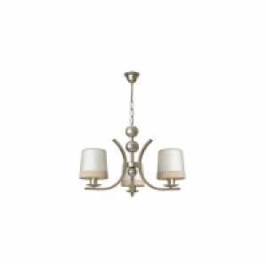 Lampara San Remo Blanco Lunachampagne 3xe14 (36x53)